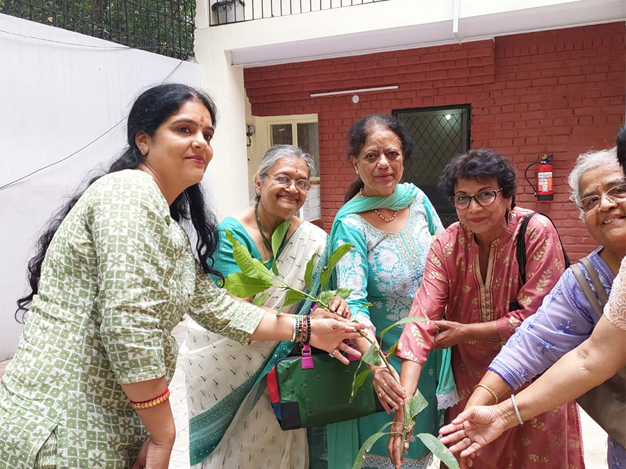 Paryavaran Mela and Health check up Camp held at Aadhya Jha Working Women’s Hostel