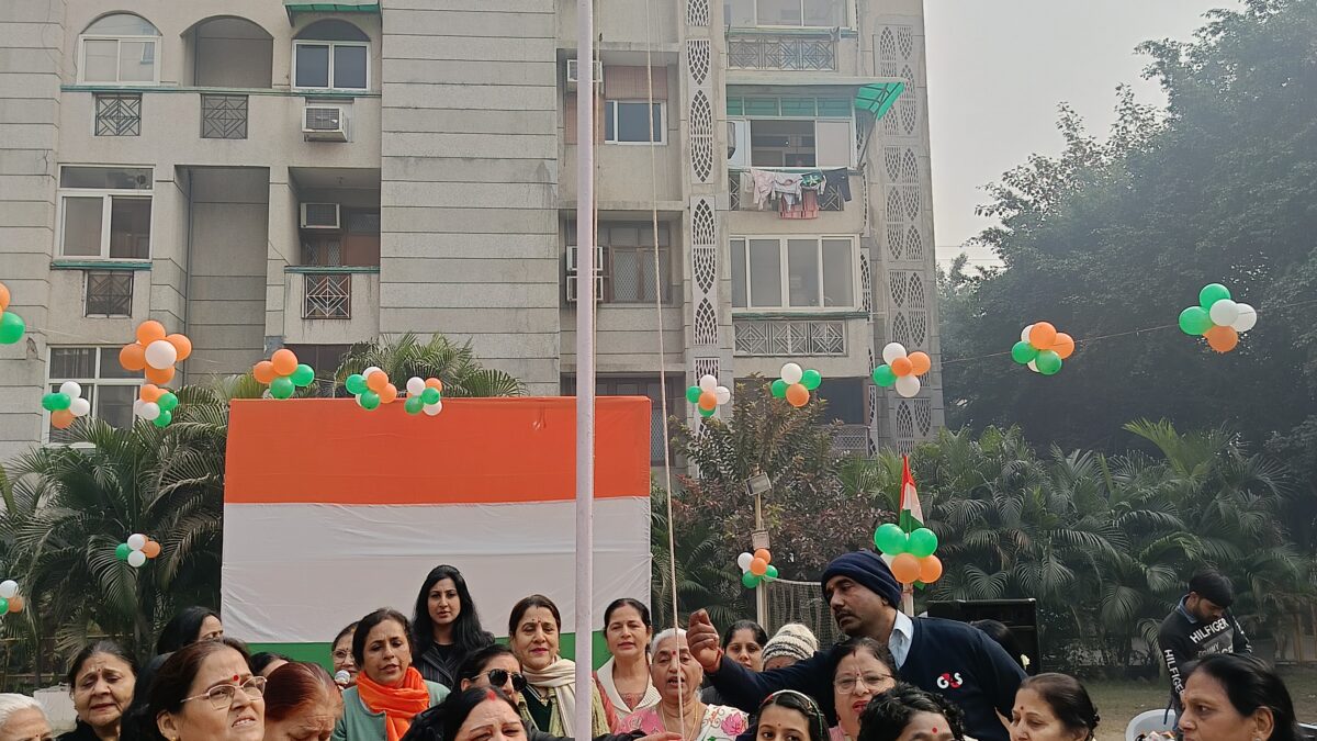 Republic Day Celebrations At Saket Dham