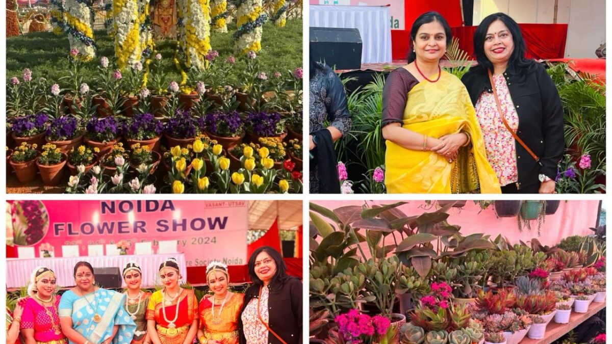 Noida Authority’s Spectacular Annual Flower Show 2024