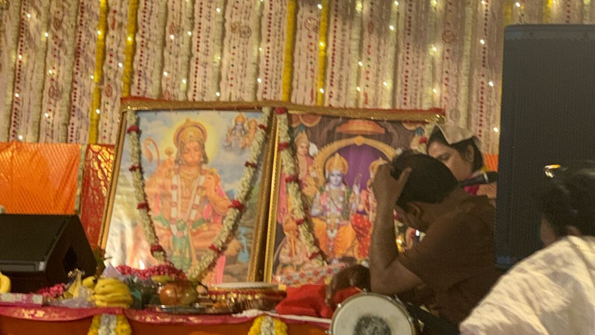 Hanuman Jayanti Celebrated In Anand Niketan