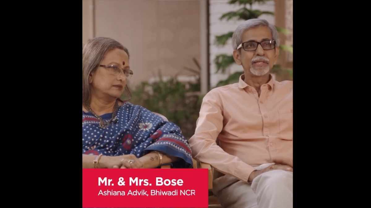 “Senior Living Is Not An Old Age Home” say Mr & Mrs Bose