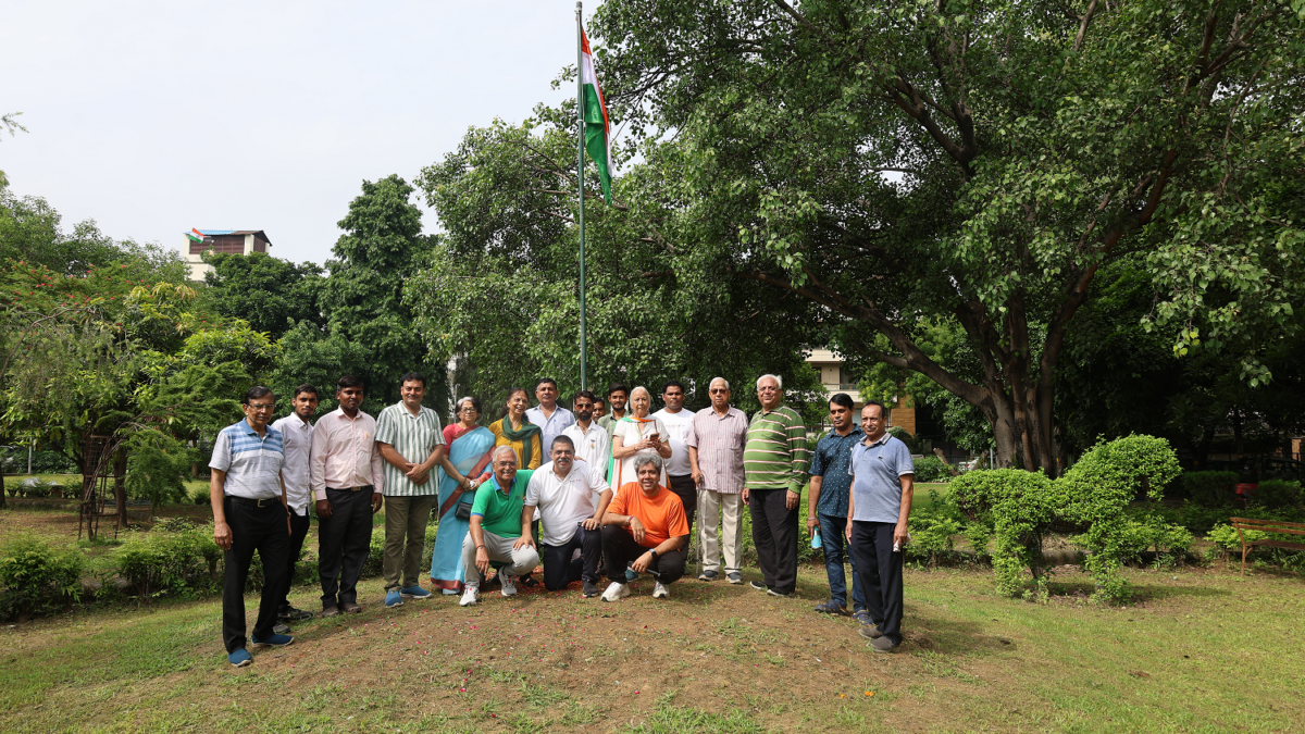 Independence Day Celebration In Anand Lok A Grand Success