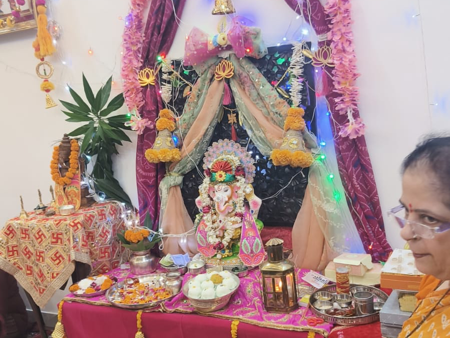 Ganapati Bappa At Vivekta’s C4 Home