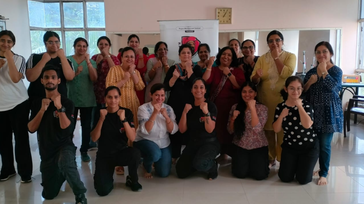 Self-Defence Demo Class Held at Club