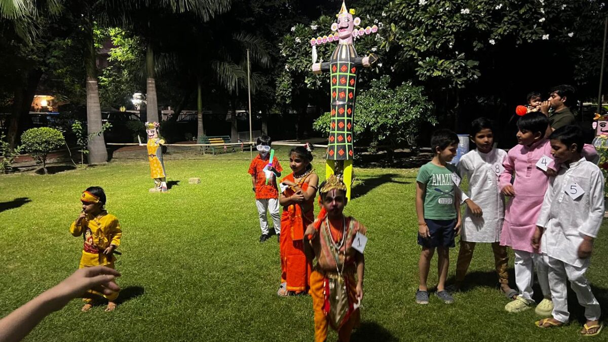 Dussehra Celebrations in C Block’s (31) Senior Citizen Park