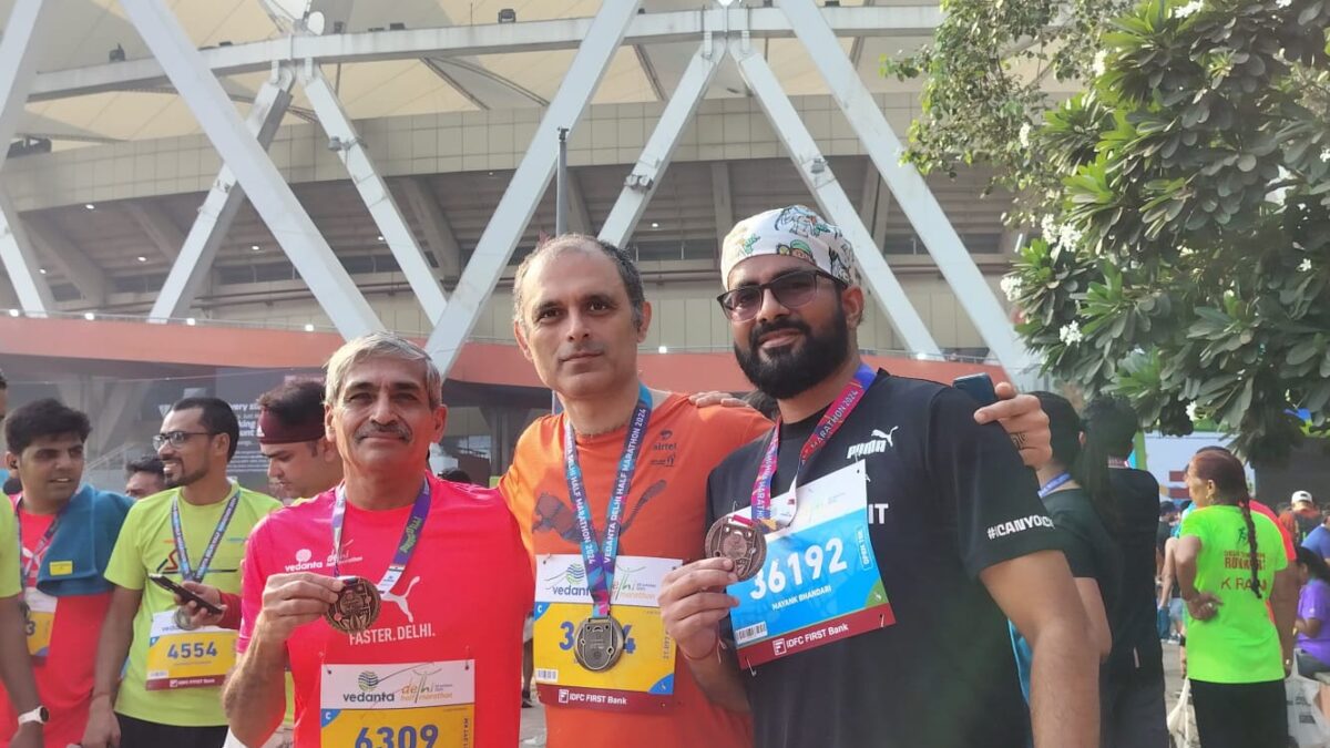 A Huge Shout-Out To All The Runners Who Participated In Delhi Half Marathon!