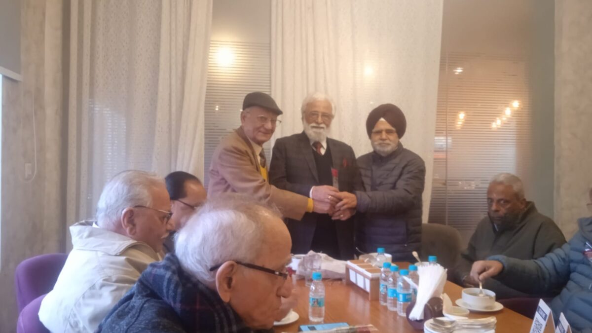 Senior Citizens Celebrated New Year 2025