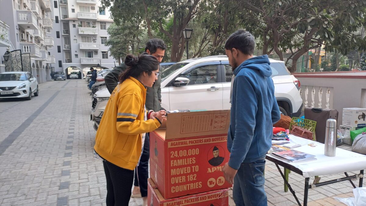 E-Waste Collection Drive at Carlton Estate-1