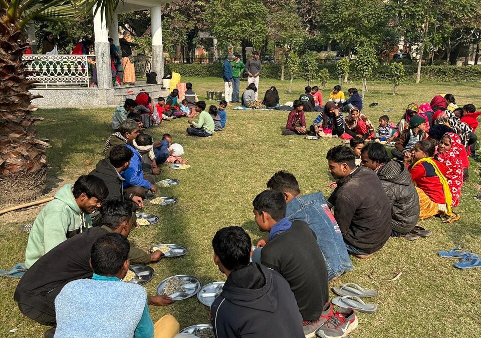 Makar Sankranti Celebrated by JSS with the Gardeners